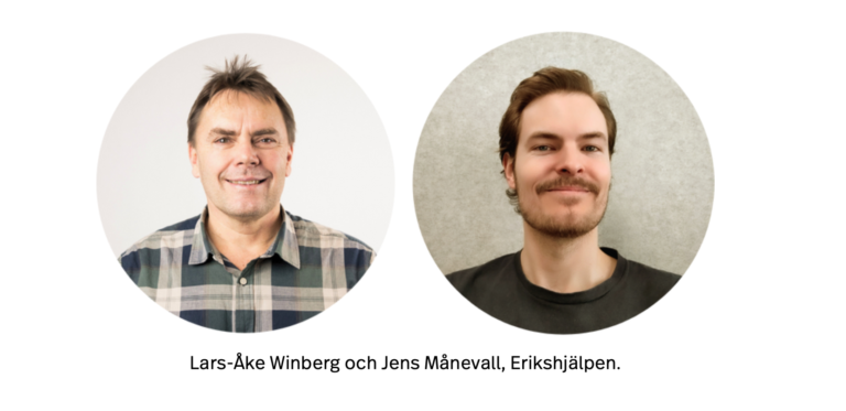 Lars-Åke Winberg och Jens Månevall